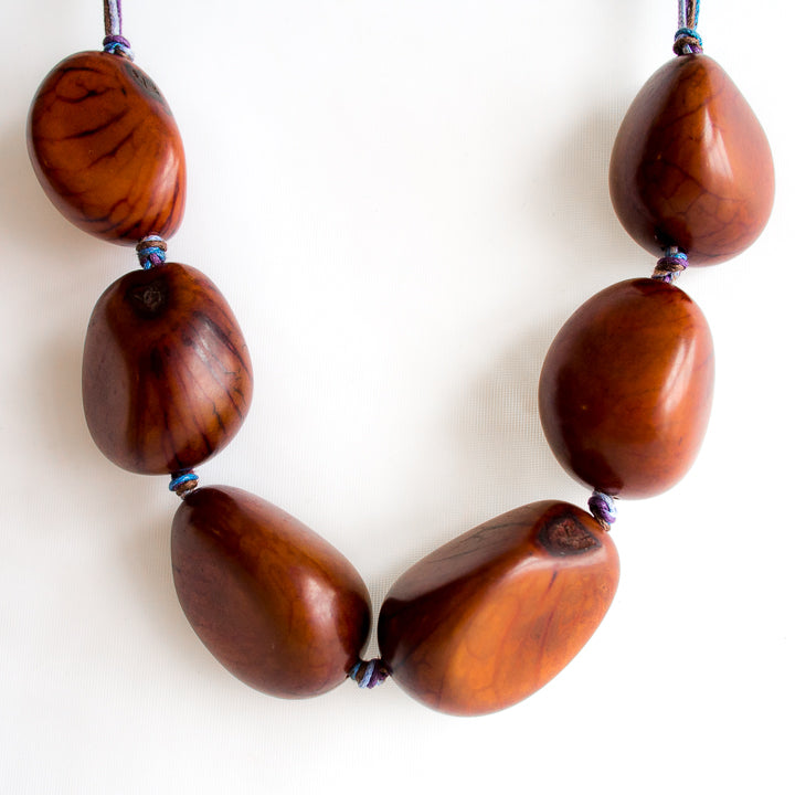 Brown Tagua Necklace