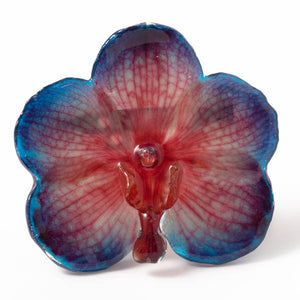 Blue-Pink Vanda Orchid Pin