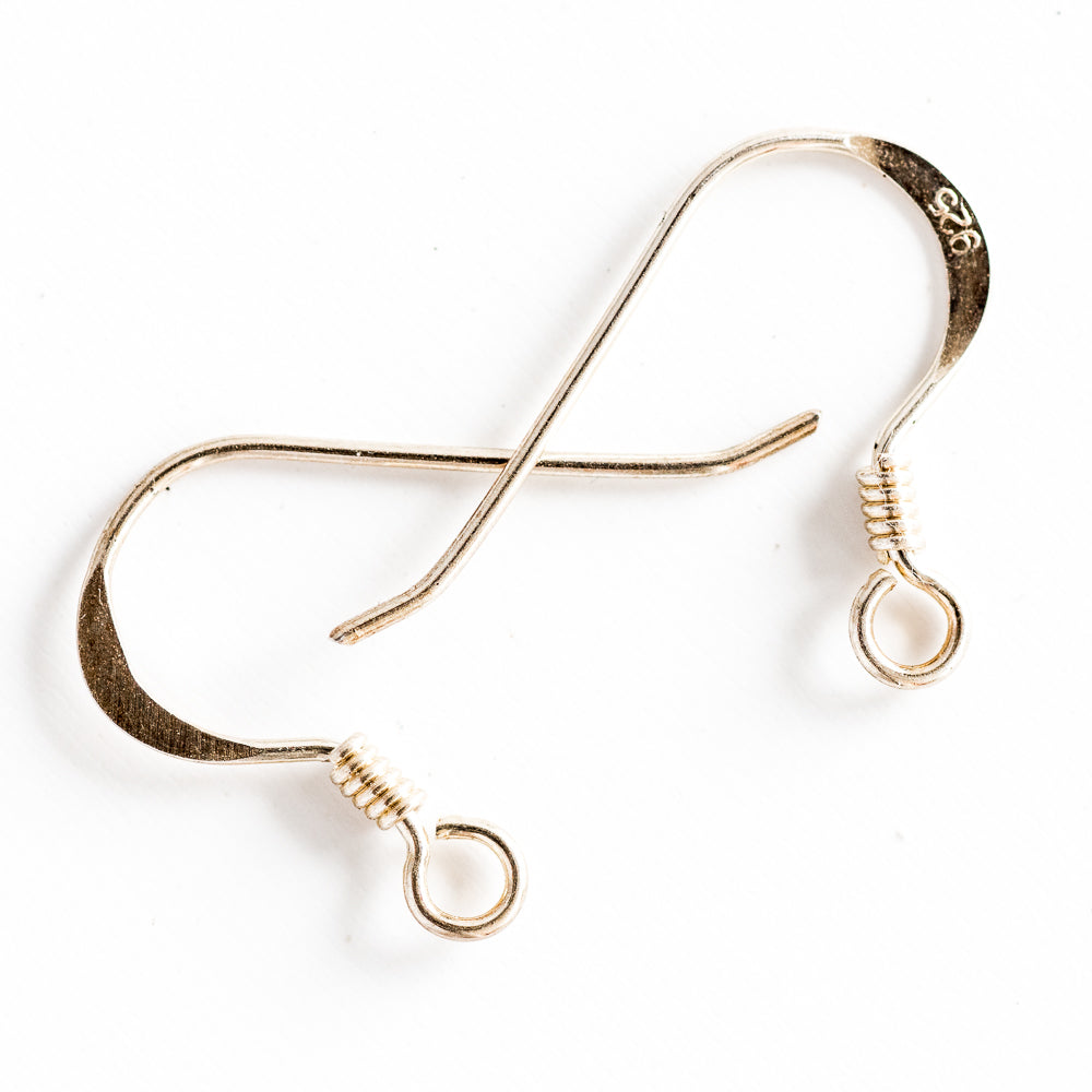 STERLING SILVER EARRING HOOKS
