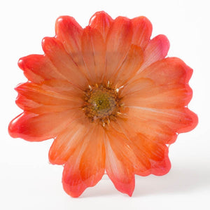 Pink-Orange Chrysanthemum Pin.