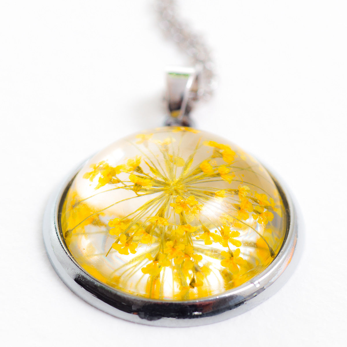Orb Necklace yellow