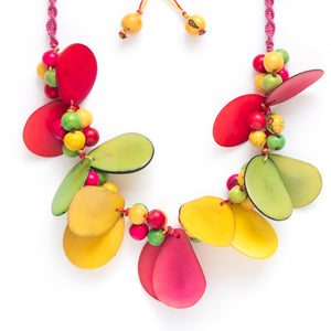 Multicolor Tagua Necklace